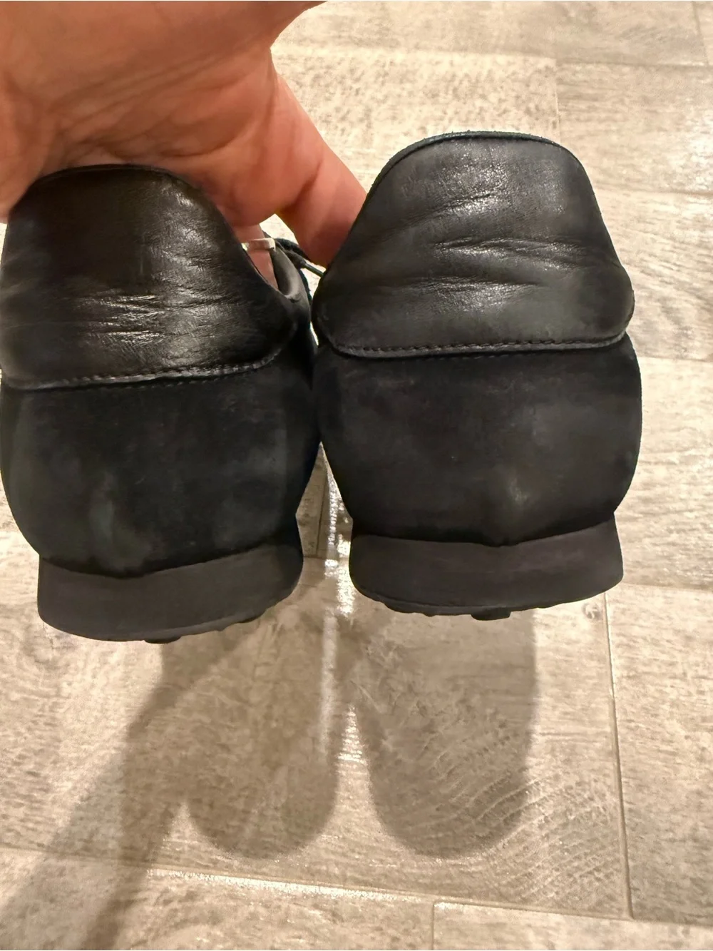 Gucci Black Low-Top Men's Sneakers with GG Emblem size 10 G
